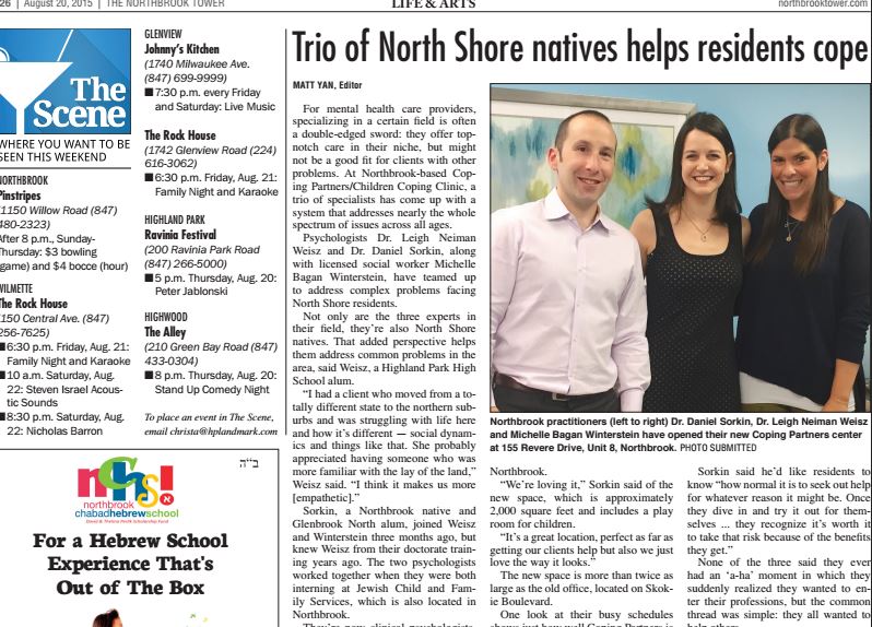 Northbrook Tower Article 2015